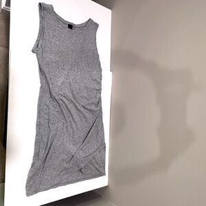 Bobi side rouched tee-dress